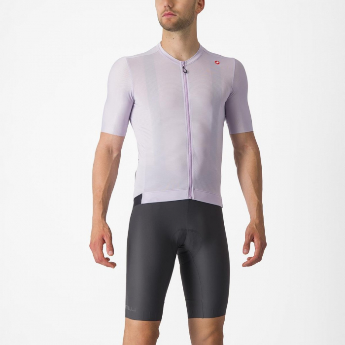 Tricou cu maneca scurta Castelli Espresso, Lila, M [3]