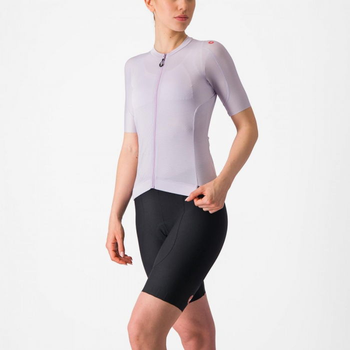 Tricou cu maneca scurta Castelli Espresso W, pentru femei, violet pastel/mov nocturn inchis, S [2]