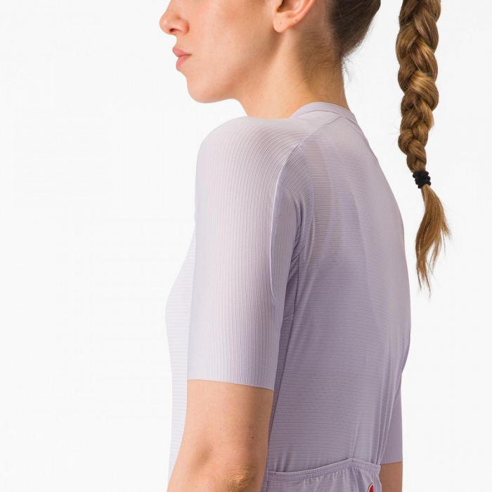 Tricou cu maneca scurta Castelli Espresso W, pentru femei, violet pastel/mov nocturn inchis, S [6]