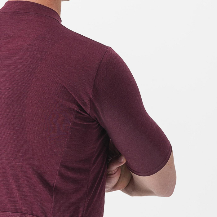 Tricou cu maneca scurta Castelli Essenza, Visiniu, XL [5]