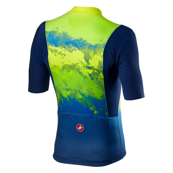 Tricou cu maneca scurta Castelli Polvere Yellow Fluo XS [2]