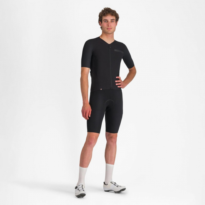 Tricou cu maneca scurta Castelli Premio EVO, pentru barbati, negru deschis/negru, L [3]