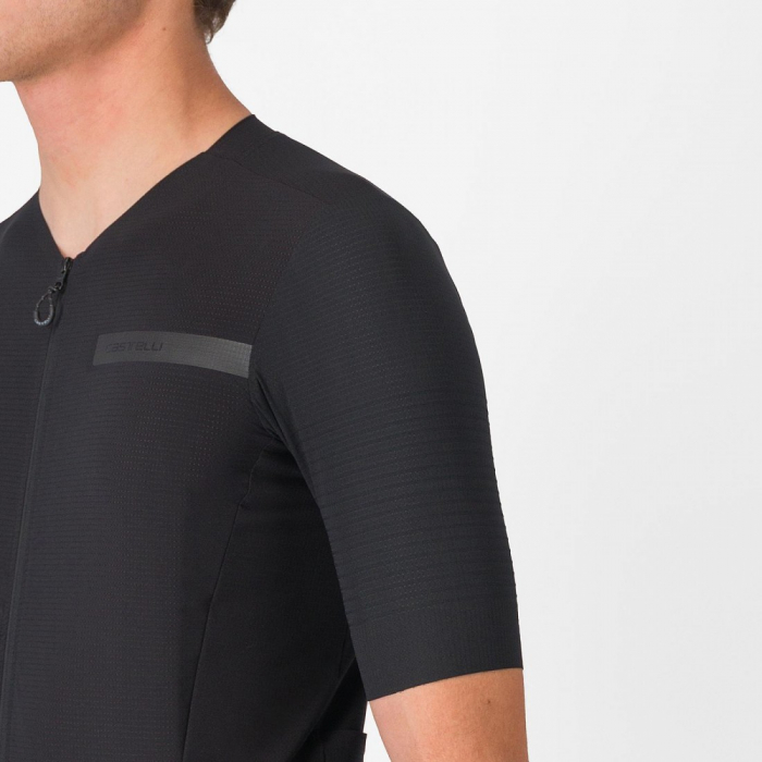 Tricou cu maneca scurta Castelli Premio EVO, pentru barbati, negru deschis/negru, L [2]