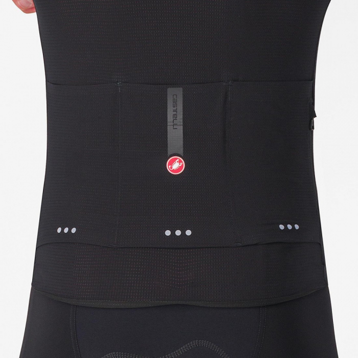 Tricou cu maneca scurta Castelli Premio EVO, pentru barbati, negru deschis/negru, L [5]
