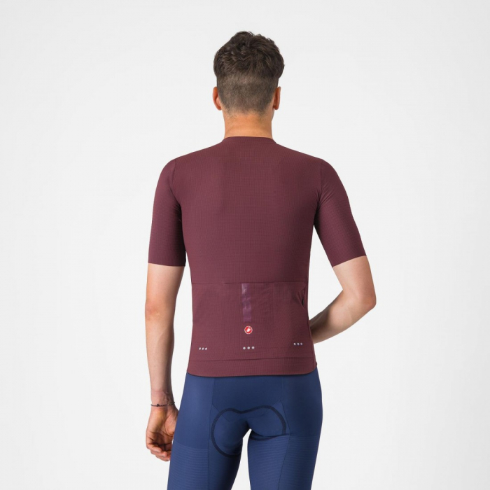 Tricou cu maneca scurta Castelli Premio EVO, pentru barbati, visiniu inchis, XXXL [7]