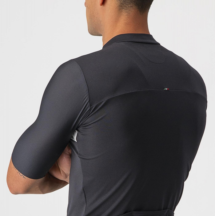 Tricou cu maneca scurta Castelli Prologo 7, Negru/Alb, L [4]