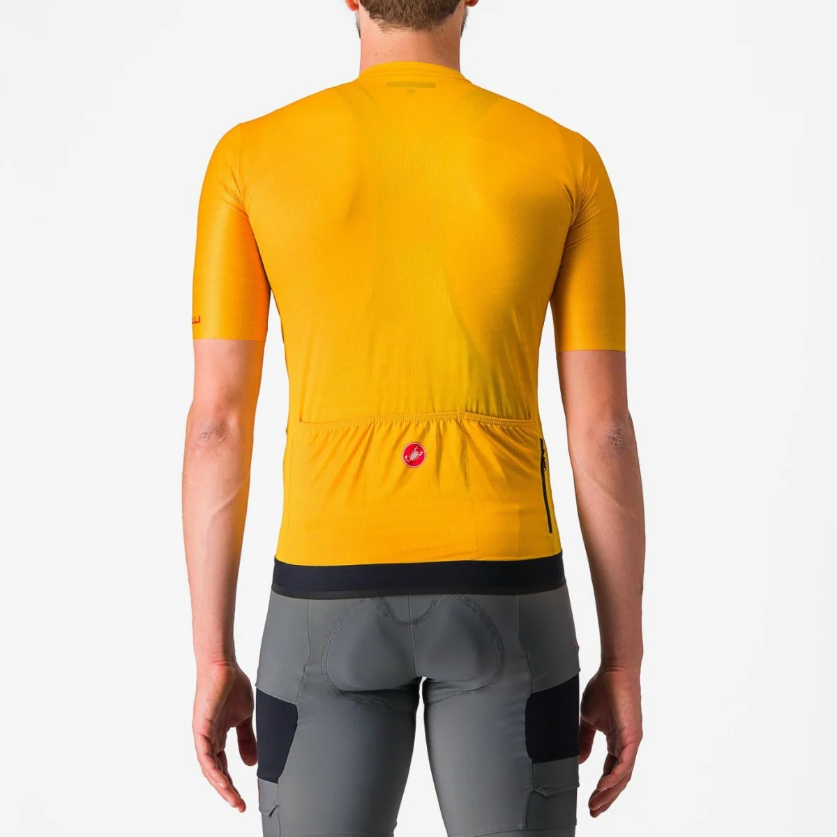 Tricou cu maneca scurta Castelli Unlimited Endurance, Galben/Rosu, S [3]