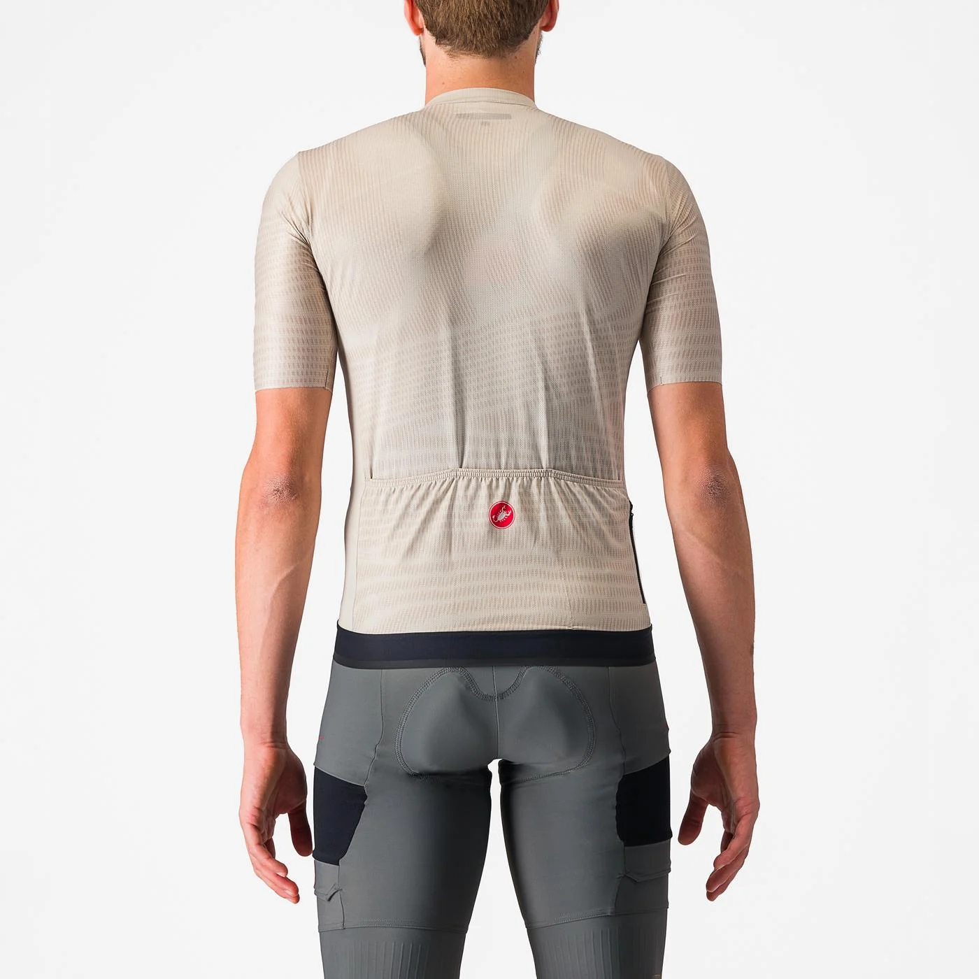 Tricou cu maneca scurta Castelli Unlimited Endurance, Gri/Portocaliu, XL [2]