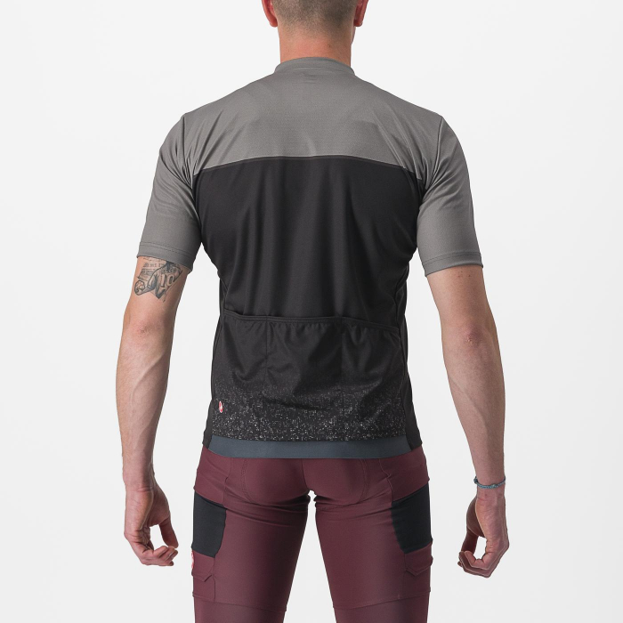 Tricou cu maneca scurta Castelli Unlimited Entrata, Gri/Negru, M [2]