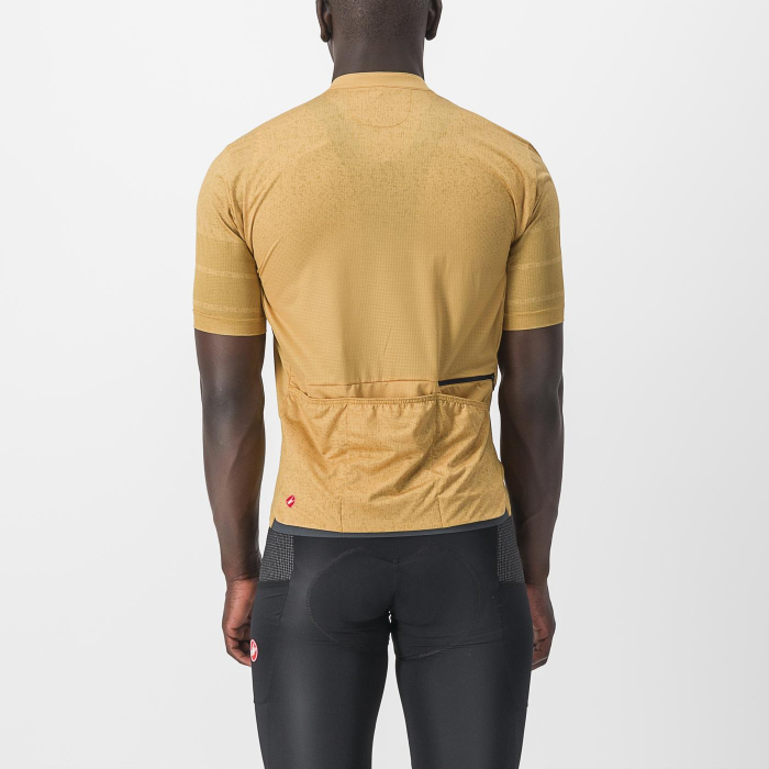 Tricou cu maneca scurta Castelli Unlimited Terra, Galben, XXL [2]