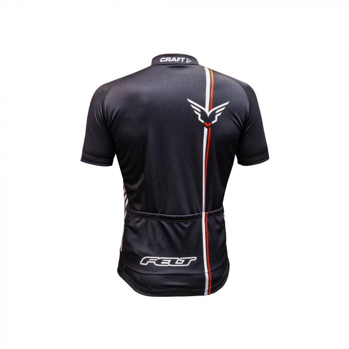 Tricou cu maneca scurta Craft L2 Felt Team, Negru/Alb/Rosu, M [2]