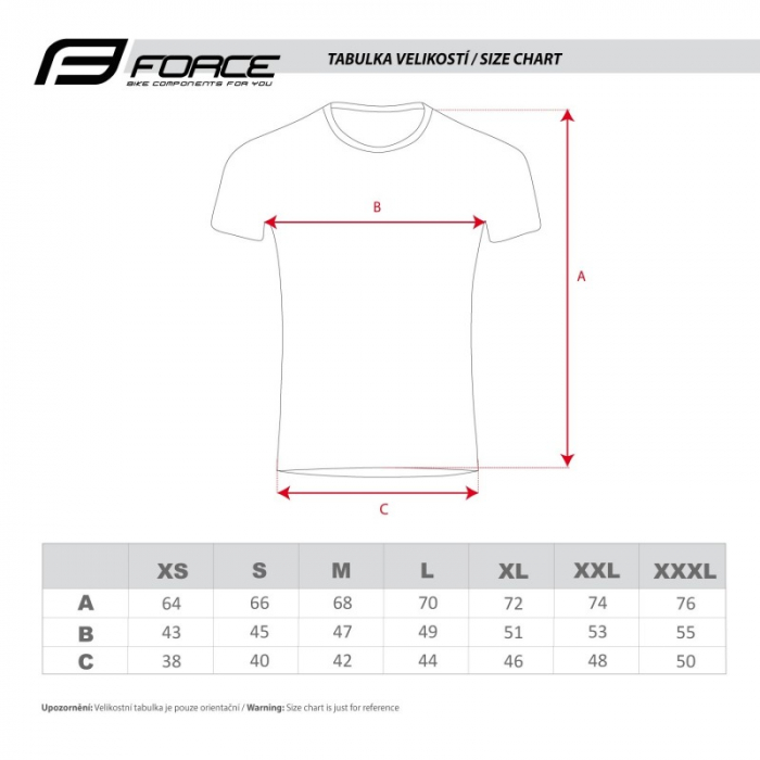 Tricou cu maneca scurta Force Ride negru XL [3]