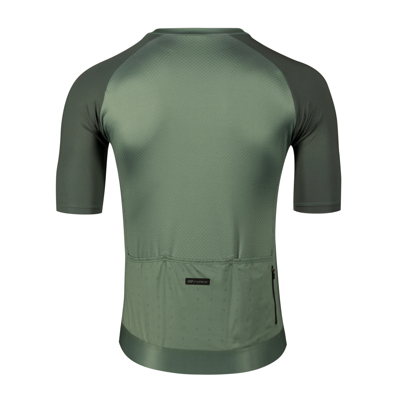 Tricou cu maneca scurta Force Script Verde L [2]