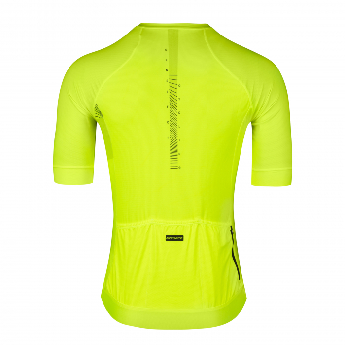 Tricou cu maneca scurta Force Sway Galben Fluo XXL [2]