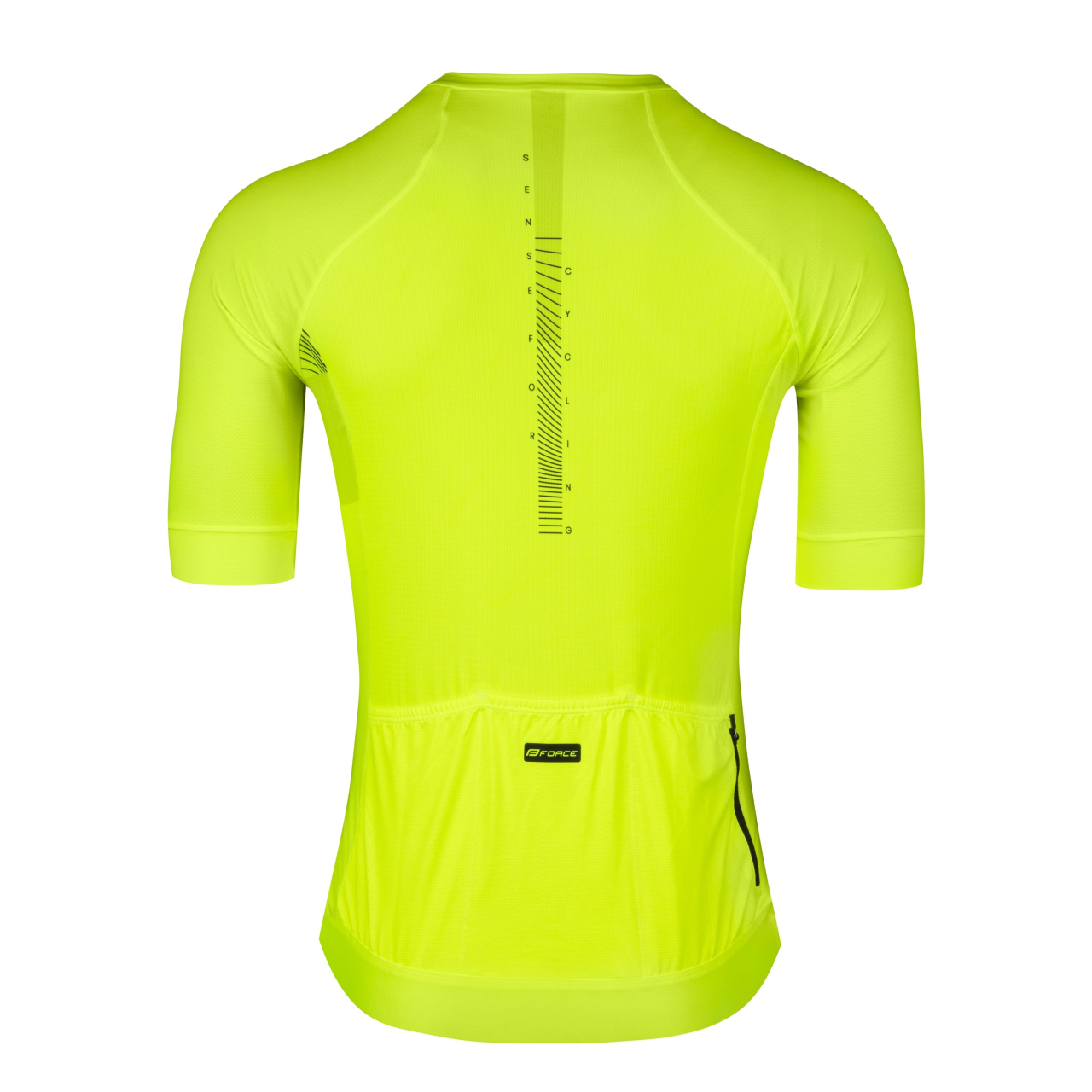 Tricou cu maneca scurta Force Sway Galben Fluo XXL [2]