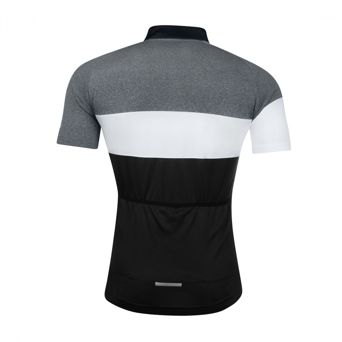 Tricou cu maneca scurta Force View, Negru/Gri/Alb, XXL [2]