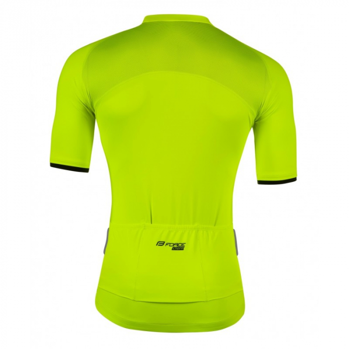 Tricou cu maneca scurta Force Charm, Galben Fluo, M [2]