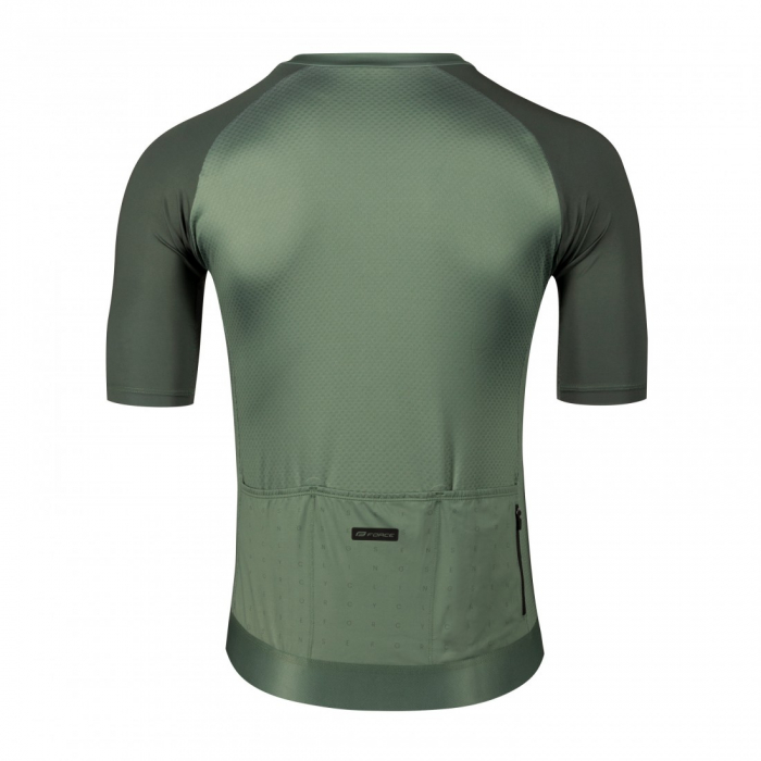 Tricou cu maneca scurta Force Script Verde XL [2]