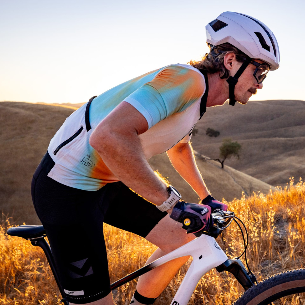 Tricou Leatt MTB Endurance 3.0 Heatmap White L [4]