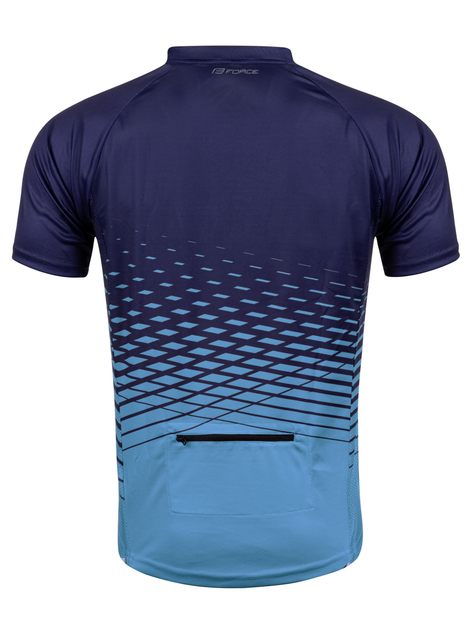 Tricou maneca scurta Force MTB Angle albastru XS [2]