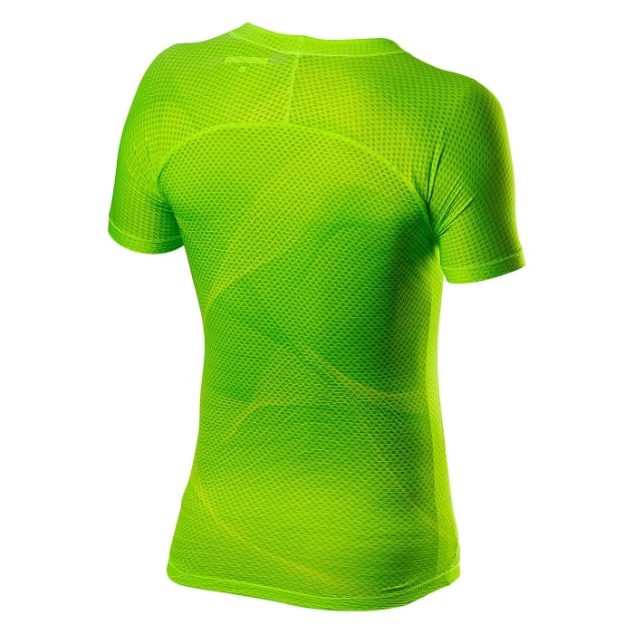 Tricou Perforat Castelli Pro Mesh SS Yellow Fluo L [2]