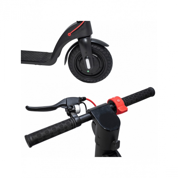 Trotineta electrica Devron Zerga X8 Negru/Rosu [5]