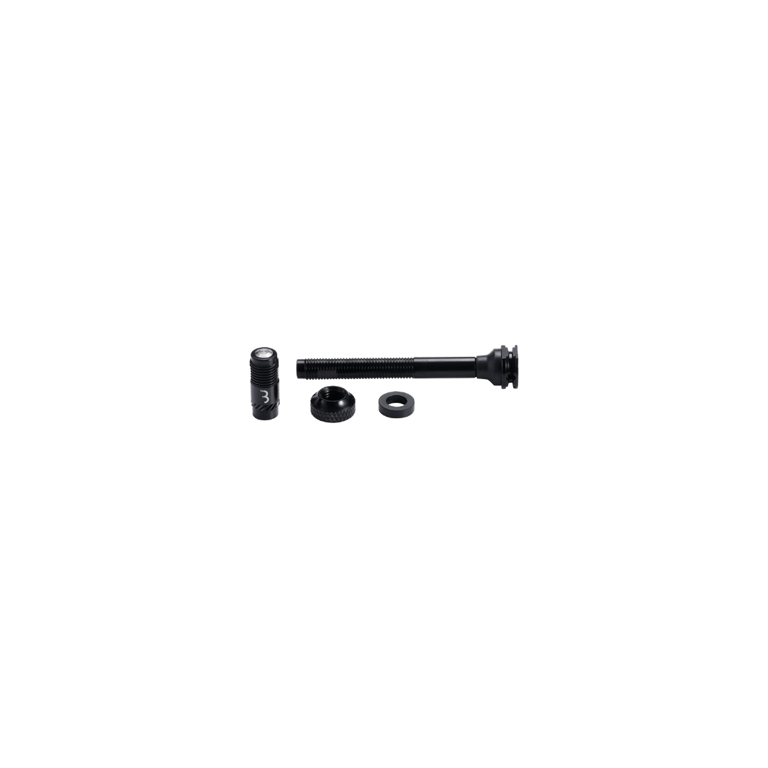 Valve tubeless BBB Valve CoreCap aluminiu 60mm negru [2]
