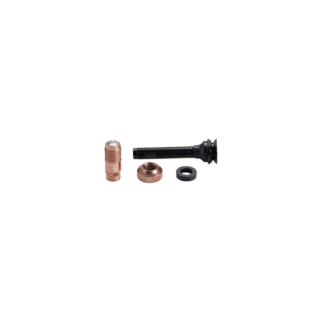 Valve tubeless BBB Valve CoreCap aluminiu set 2 bucati copper 40mm [2]