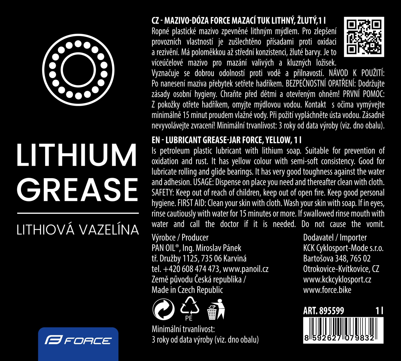 Vaselina Force 1000g [2]