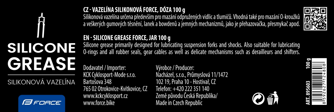 Vaselina Siliconica Force, 100g [2]