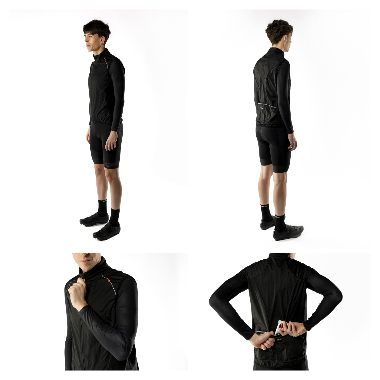Vesta antivant Force Laser, negru, XS [3]