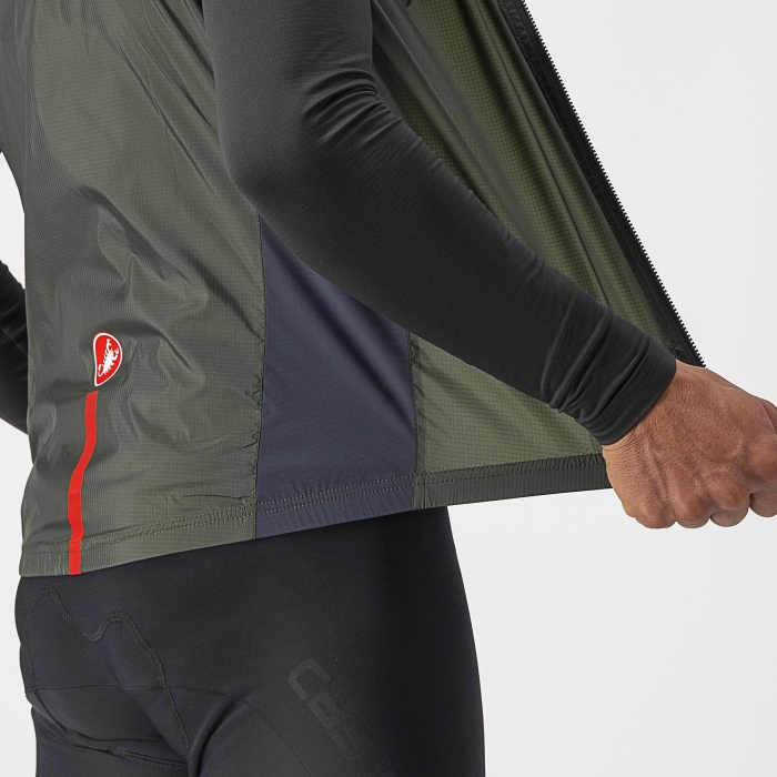 Vesta de vant Castelli Squadra Stretch, Kaki, L [3]