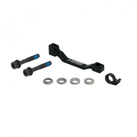 Adaptoare pentru frane - Adaptor etrier fata Shimano Post/Post 203 mm negru