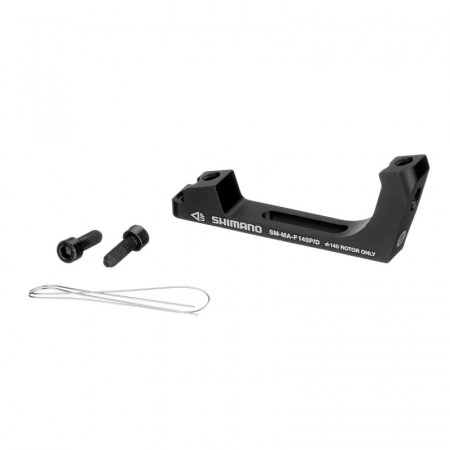 Adaptor etrier fata Shimano SM-MA-F140P/D Post/Flat 140mm negru [2]