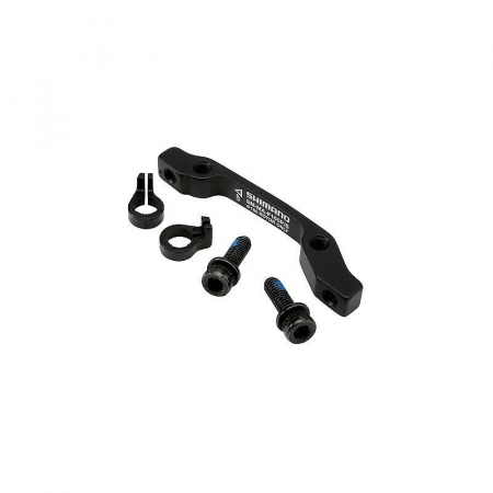 Adaptoare pentru frane - Adaptor etrier fata Shimano SM-MA-F160P/S Postmount/Stand 160mm negru