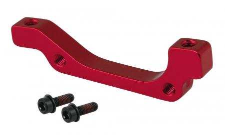 Accesorii frane - Adaptor montaj etrier spate postmount/standard Force 160mm rosu
