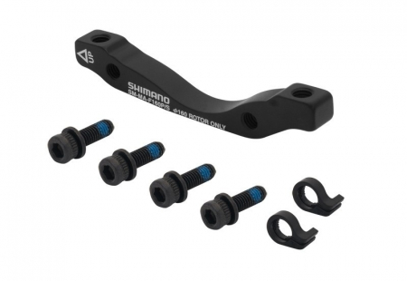 Adaptoare pentru frane - Adaptor montaj etrier spate Shimano Post/Stand 160mm negru