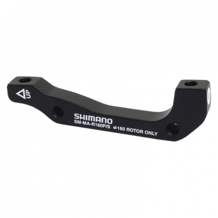 Piese biciclete - Adaptor montaj etrier frana disc Shimano SM-MA-R160P/S, spate, pt disc de 160mm, IS-PM