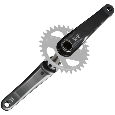 Angrenaje pedaliere - Angrenaj pedalier fara foaie Shimano Deore XT FC-M8200, brate 170mm, 12 vit., Hollowtech 2, fara BB