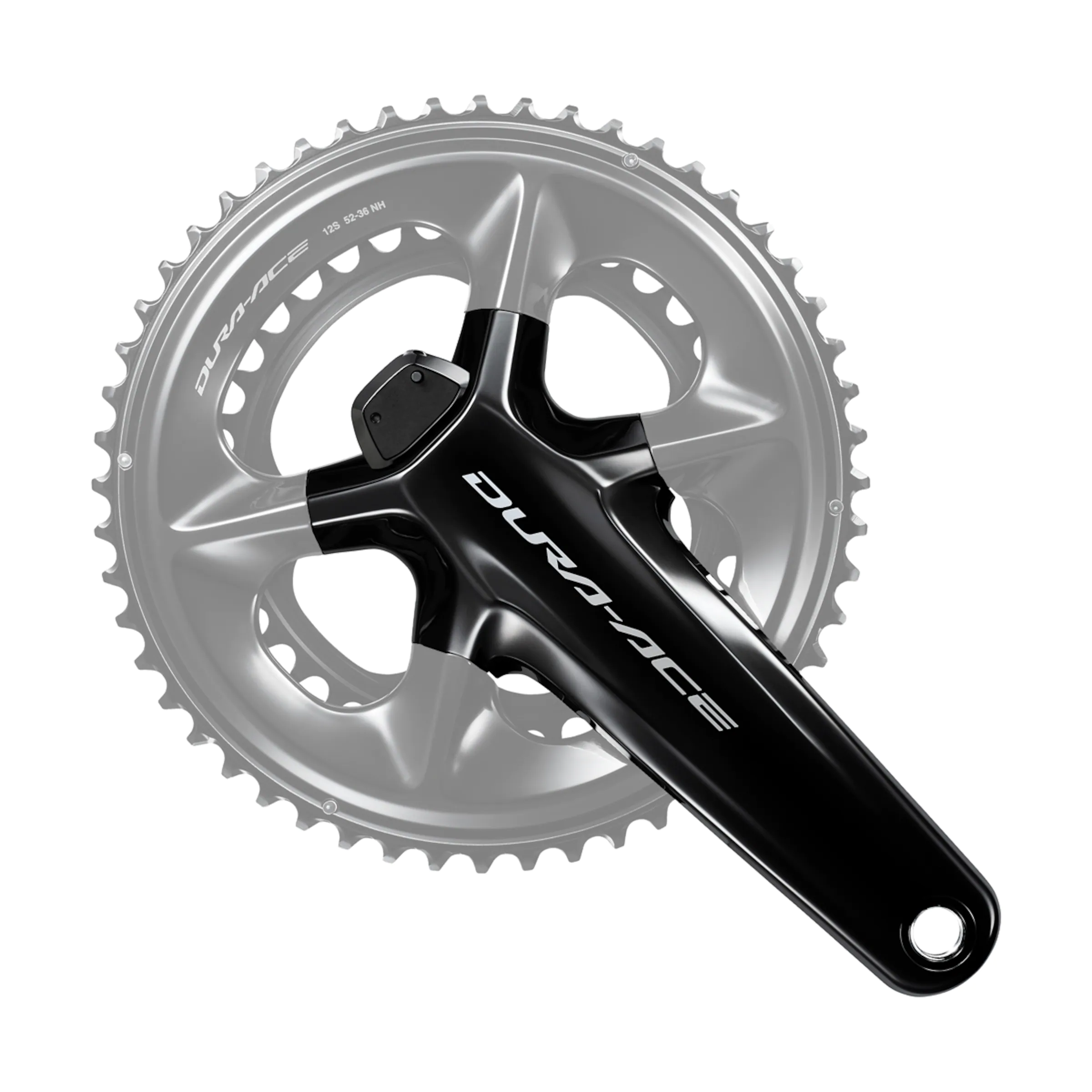 Angrenaj pedalier power meter fara foi Shimano Dura-Ace FC-R9200-P brate 177.5mm fara BB cu TL-FC40 cu EW-EC300 [2]