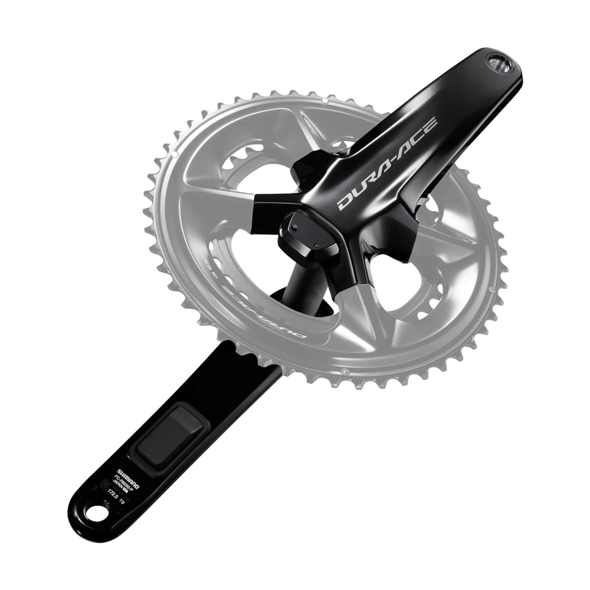 Angrenaj pedalier power meter fara foi Shimano Dura-Ace FC-R9200-P brate 177.5mm fara BB cu TL-FC40 cu EW-EC300 [1]