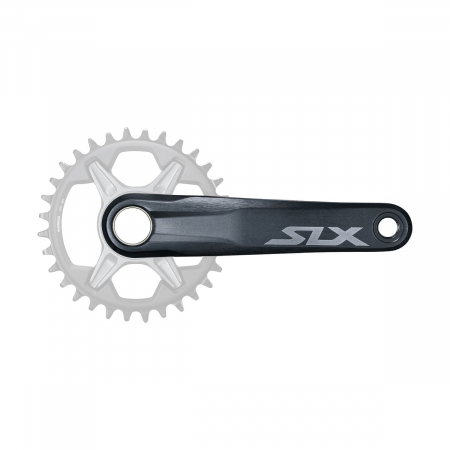 Angrenaje pedaliere - Angrenaj pedalier Shimano SLX FC-M7100-1, Hollowtech II, fara aparatoare lant, brate 170mm, fara BB, fara TL-FC41, fara foi