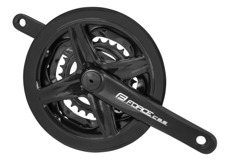 Piese biciclete - Angrenaj pedalier Force C8.5 Al, brate 175mm, 48/38/28T
