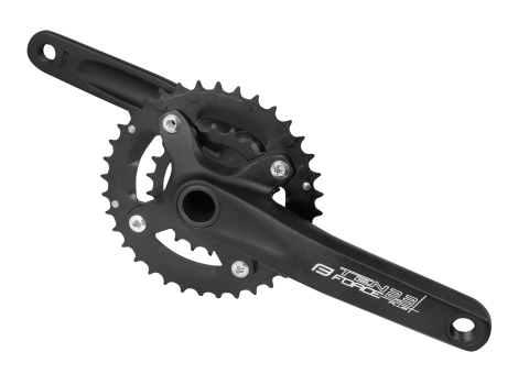 Angrenaje pedaliere - Angrenaj pedalier Force Ten 2.3+ Al 36/22T 175mm negru