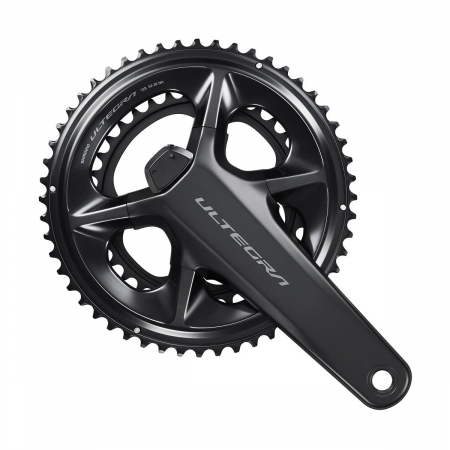 Angrenaj pedalier/Power meter Shimano Ultegra FC-R8100-P, brate 170mm, 2x12 vit, fara BB, cu TL-FC40 si EW-EC300, 52x36T [1]