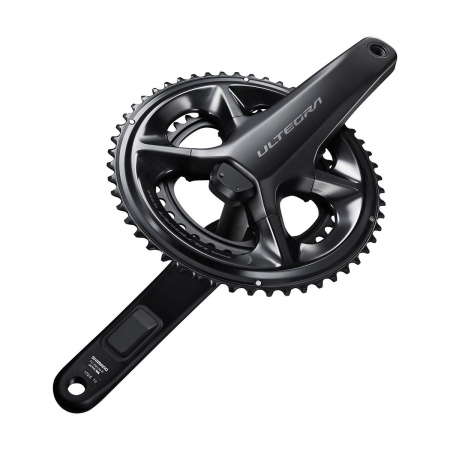 Angrenaje pedaliere - Angrenaj pedalier/Power meter Shimano Ultegra FC-R8100-P, brate 170mm, 2x12 vit, fara BB, cu TL-FC40 si EW-EC300, 52x36T