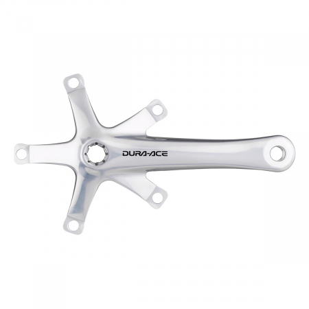 Angrenaje pedaliere - Angrenaj pedalier Shimano Dura-Ace FC-7710, ax Octalink, brate 165mm, fara foi