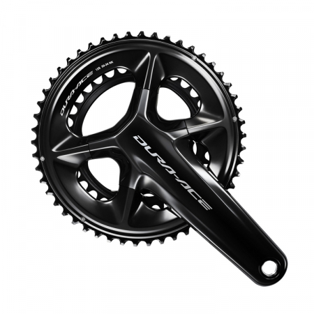 Piese biciclete - Angrenaj pedalier Shimano Dura-Ace FC-R9200, 2x12 viteze, Hollowtech II, fara aparatoare lant, brate 170mm, fara BB, 50x34T