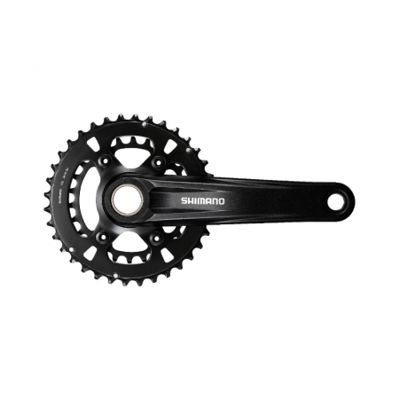 Angrenaje pedaliere - Angrenaj pedalier Shimano FC-M610-B2, boost, 2x12 vit, fara BB, brate 175mm, 36x26T