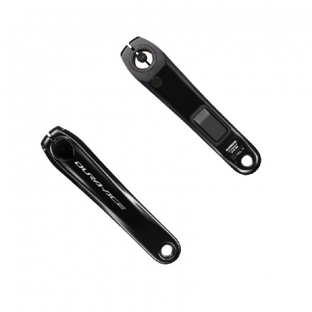 Angrenaje pedaliere - Angrenaj pedalier power meter fara foi Shimano Dura-Ace FC-R9200-P brate 177.5mm fara BB cu TL-FC40 cu EW-EC300
